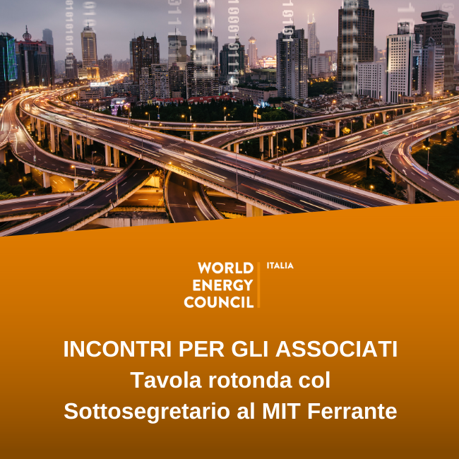 Tavola rotonda con il Sottosegretario al MIT Tullio Ferrante
